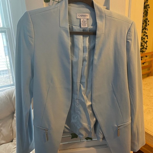 Light blue blazer - Picture 2 of 6